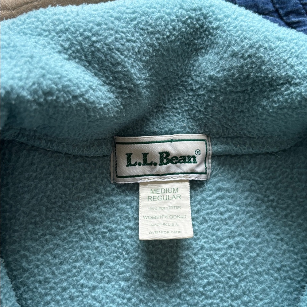 LL Bean Fleece Robe - Picture 2 of 8